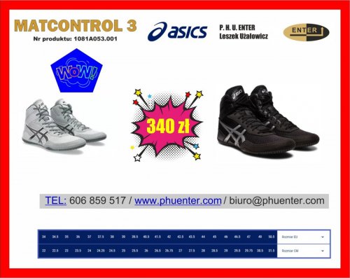 Asics Matcontrol 3